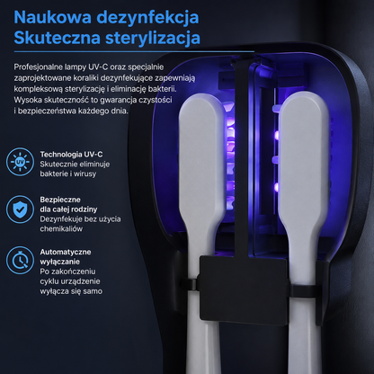 AeroPuff - Bezdotykowy Sterylizator UV do Szczoteczek